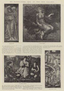 Mr. Burne-Jones, ARA, in der New Gallery von Edward Burne Jones